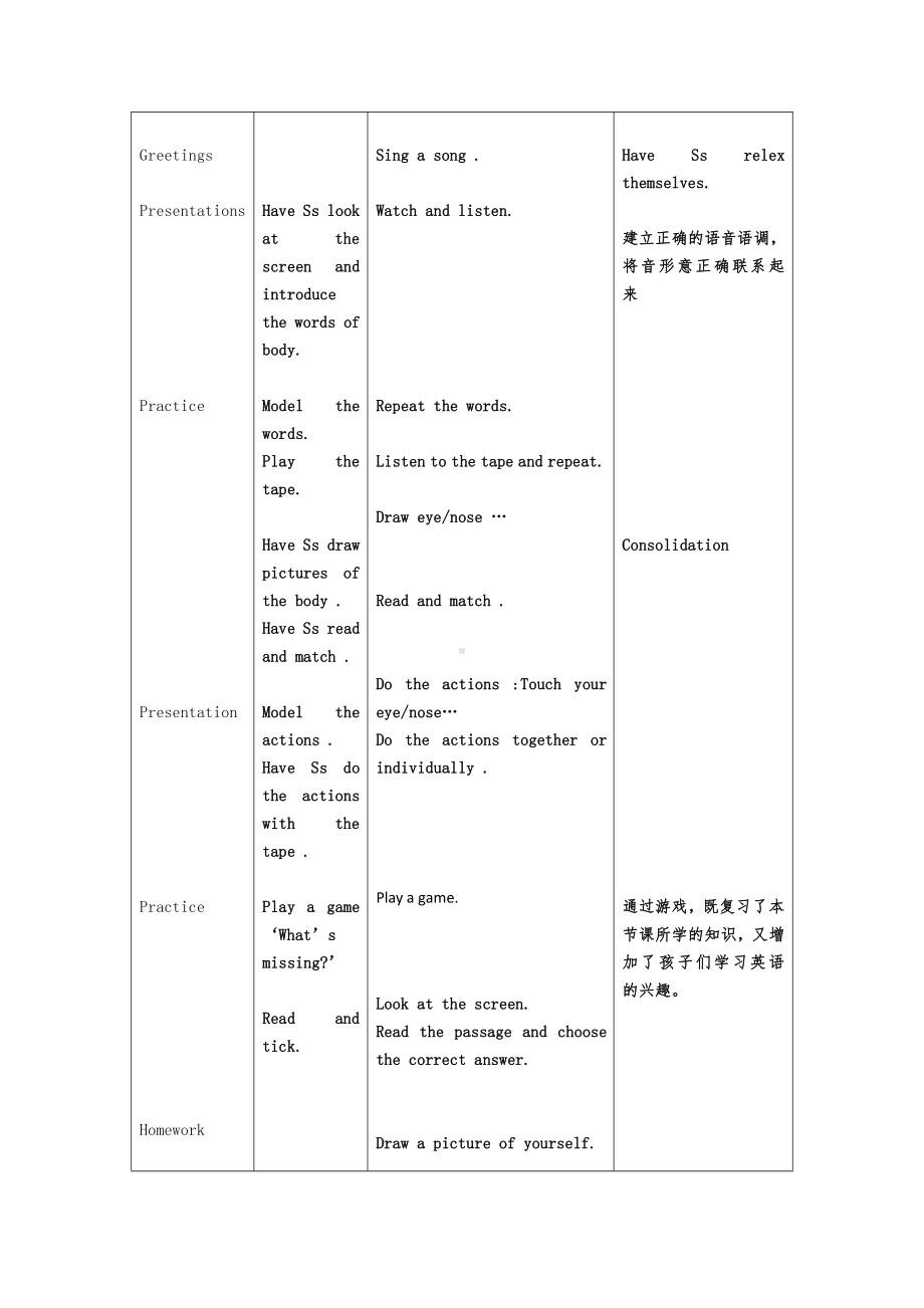 清华版一年级下册UNIT 1MY NUMBERS-Lesson 7-教案、教学设计-市级优课-(配套课件编号：50964).docx_第2页