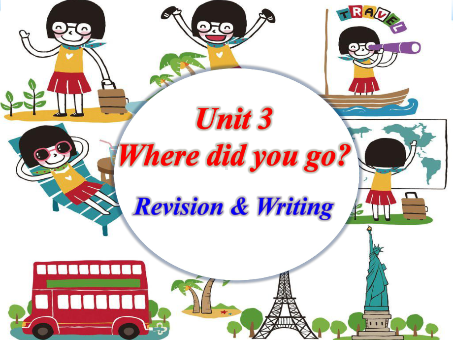 六年级英语下册课件：Unit 3 Where did you go Revision & Writing人教PEP版.ppt_第2页