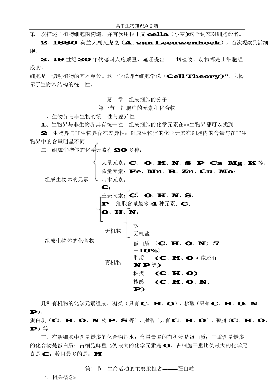 （高中精品资料）高中生物考点汇编史上最全.docx_第2页