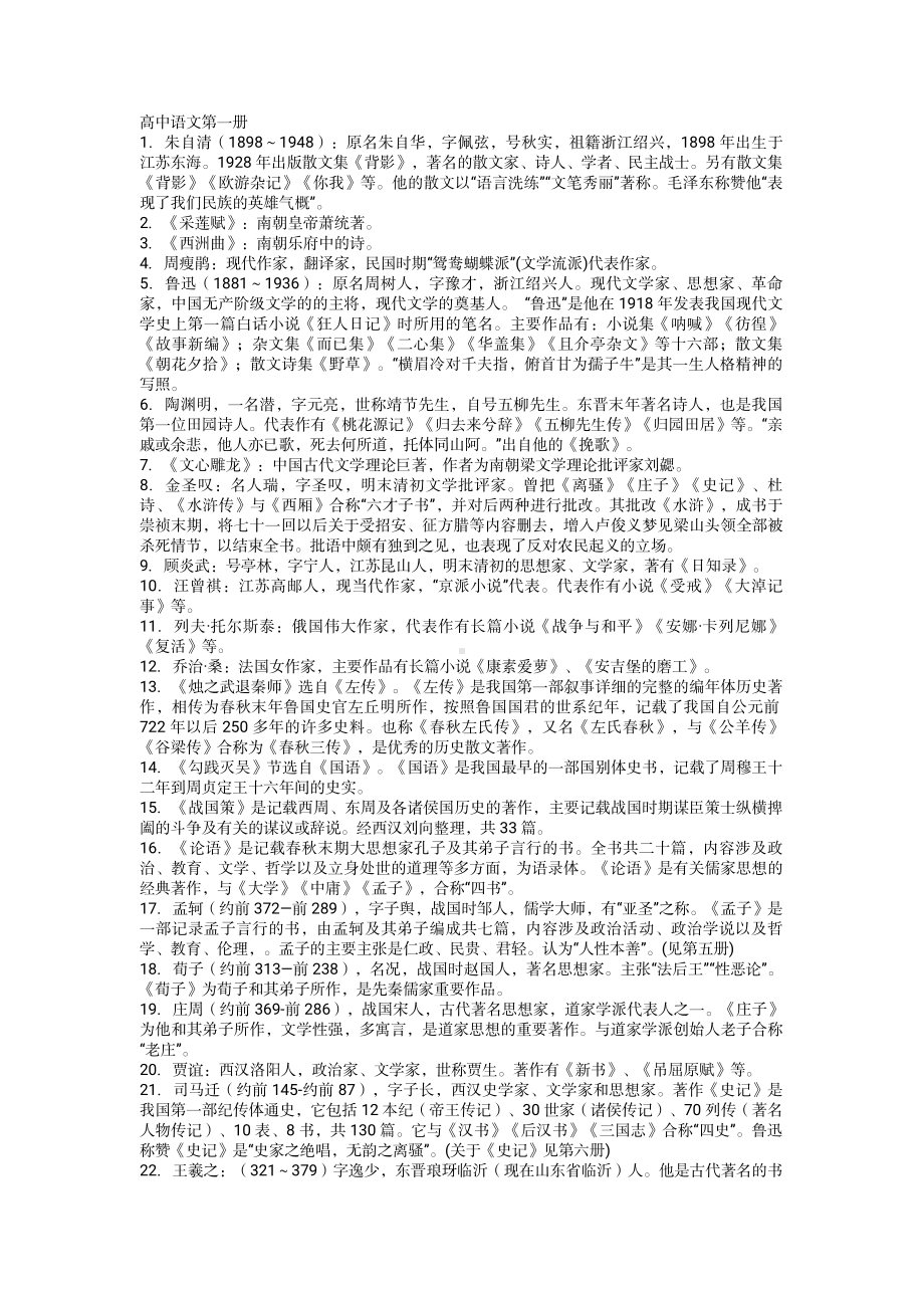 （高中精品资料）高中语文知识点总结.pdf_第1页