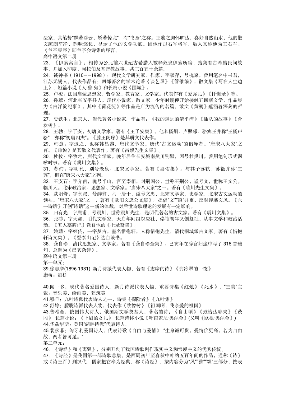 （高中精品资料）高中语文知识点总结.pdf_第2页