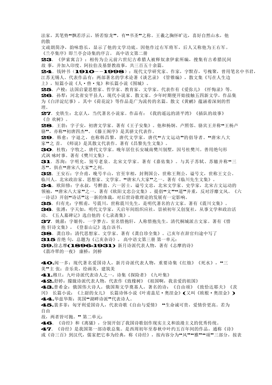 （高中精品资料）高中语文知识点总结.docx_第2页