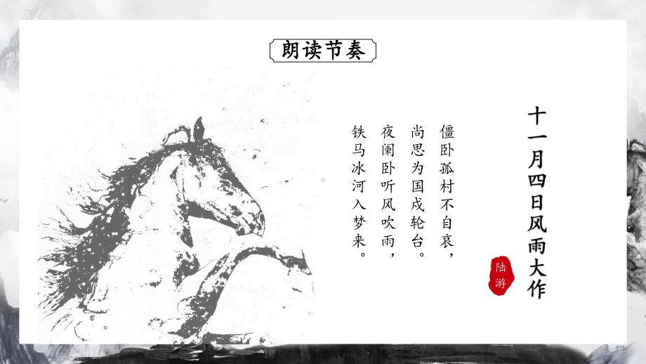 初中七年级语文上册《十一月四日风雨大作》课件PPT模板部编版.pptx_第3页