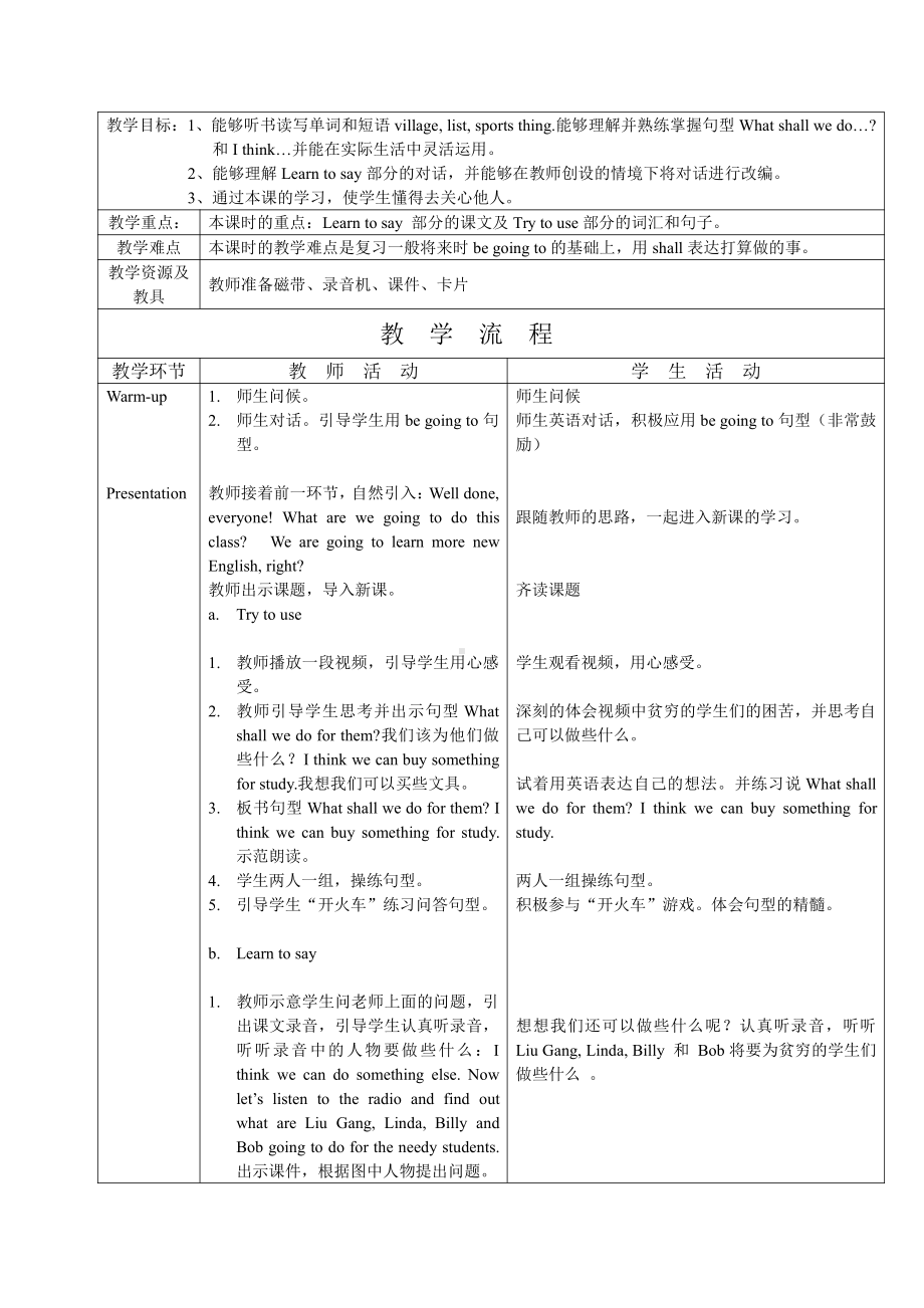 辽宁师大版五年级下册英语Unit 3 My community-教案、教学设计--(配套课件编号：501a4).doc_第1页