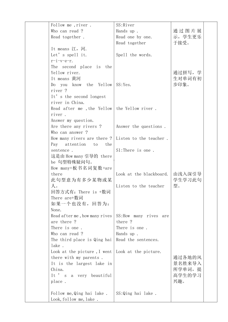 辽宁师大版五年级下册英语Unit 4 In the fields-教案、教学设计--(配套课件编号：0021e).doc_第2页