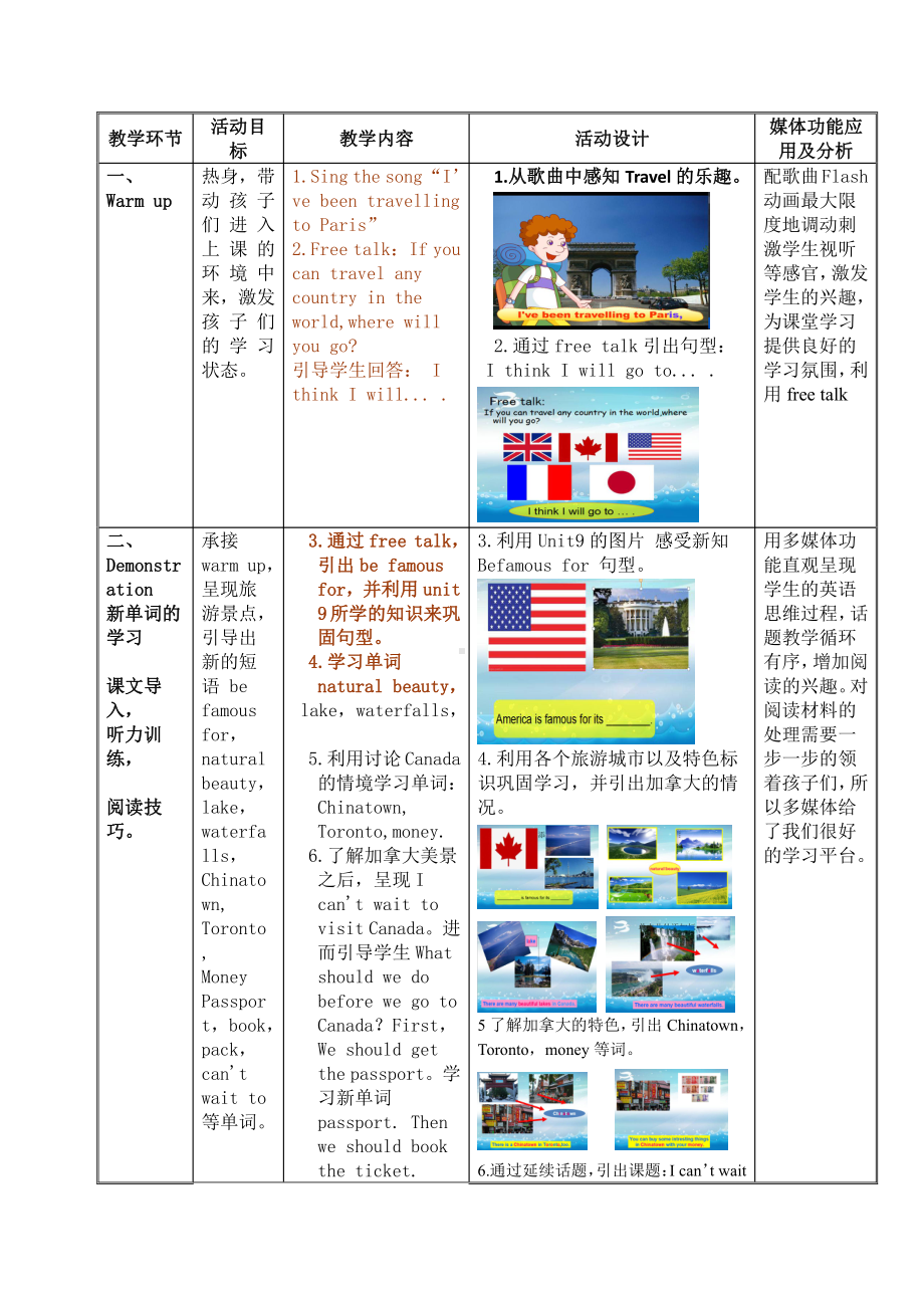 教科版（广州）六下Module 5 Travel abroad-Unit10 I can’t wait to see you-Let's read-教案、教学设计-公开课-(配套课件编号：116ba).doc_第2页