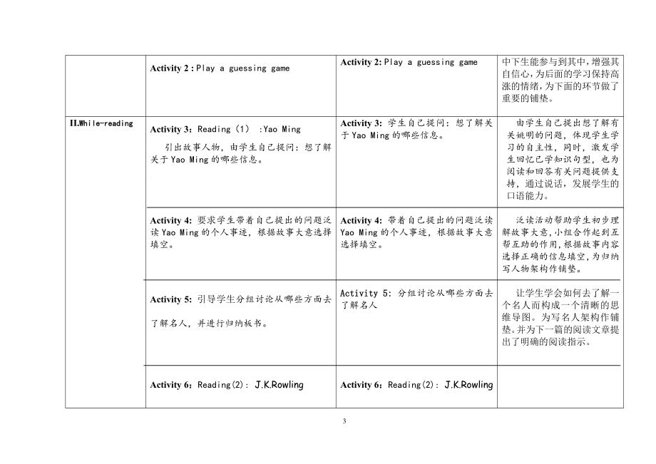 教科版（广州）六下Module 6 Let’s look back-教案、教学设计--(配套课件编号：7074b).doc_第3页