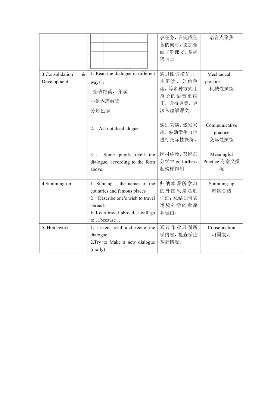 教科版（广州）六下Module 5 Travel abroad-Unit 9 Where will you go-教案、教学设计--(配套课件编号：35ffd).docx_第2页