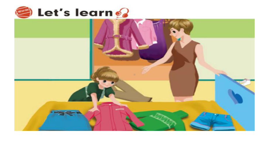 四年级英语下册课件-Unit 5 My clothes (B Let's learn)人教PEP版.ppt_第3页