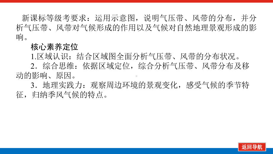 2022届新高考新课标地理人教版一轮复习课件：7 气压带和风带 .pptx_第2页