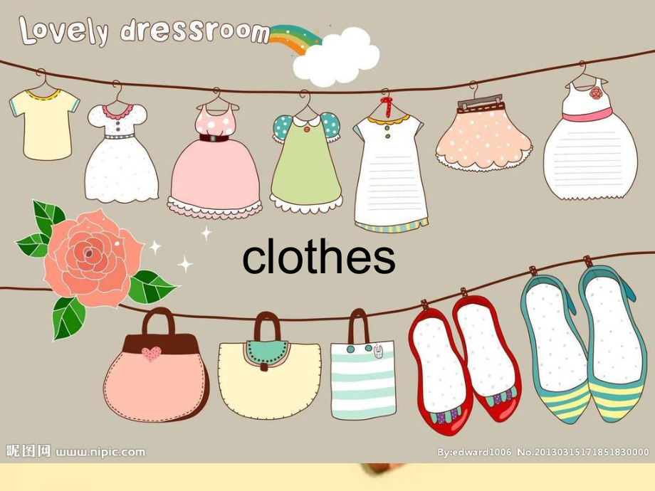 四年级英语下册课件-Unit 5 My clothes (A Let’s learn)人教PEP版.ppt_第3页