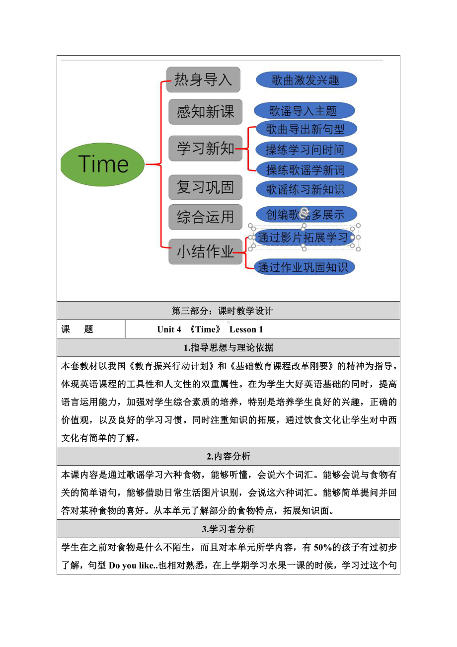 人教版（新起点）二年级下册英语Unit 4 Time-lesson 1-教案、教学设计--(配套课件编号：712dd).docx_第2页