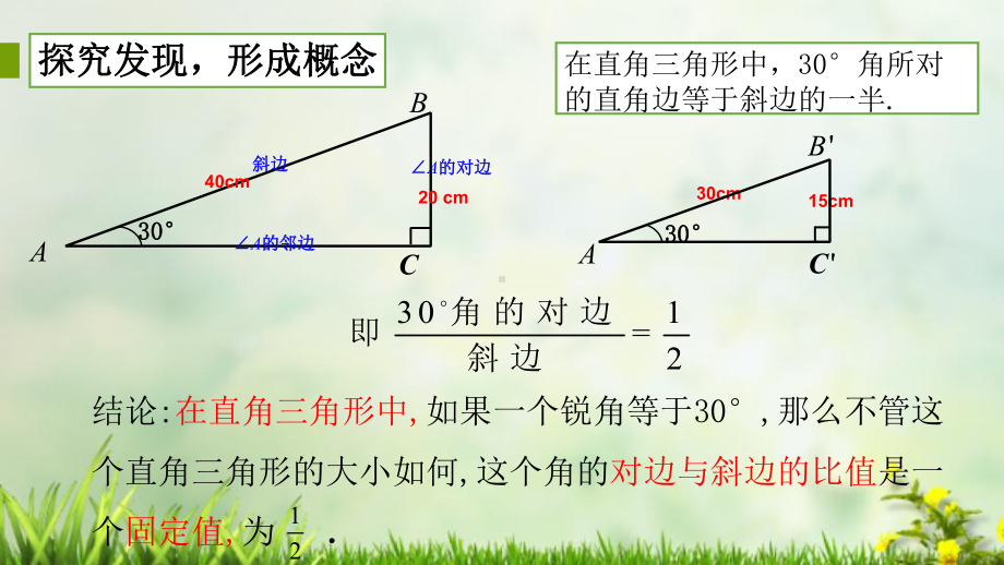 人教版九年级数学下册《锐角三角函数—正弦函数》比赛课件.pptx_第3页