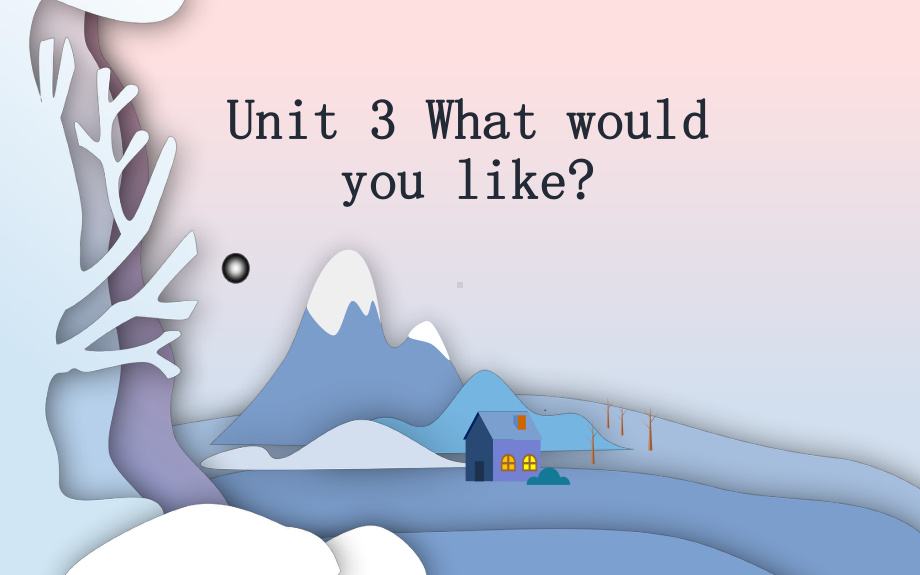 五年级上册英语课件：Unit 3What would you like？A-Let’s learn 人教PEP版.pptx_第1页