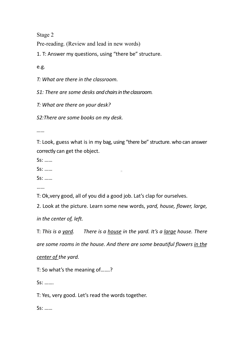 科普版四年级下册英语Lesson 3They are in Class Three-教案、教学设计--(配套课件编号：100df).docx_第3页