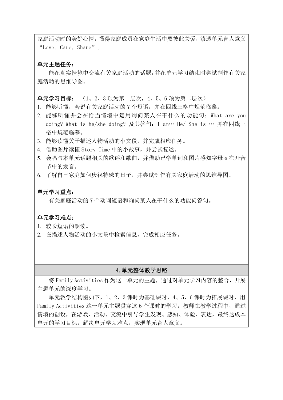 人教版（新起点）三下Unit 5 Family Activities-Lesson 1-教案、教学设计--(配套课件编号：504ac).docx_第2页