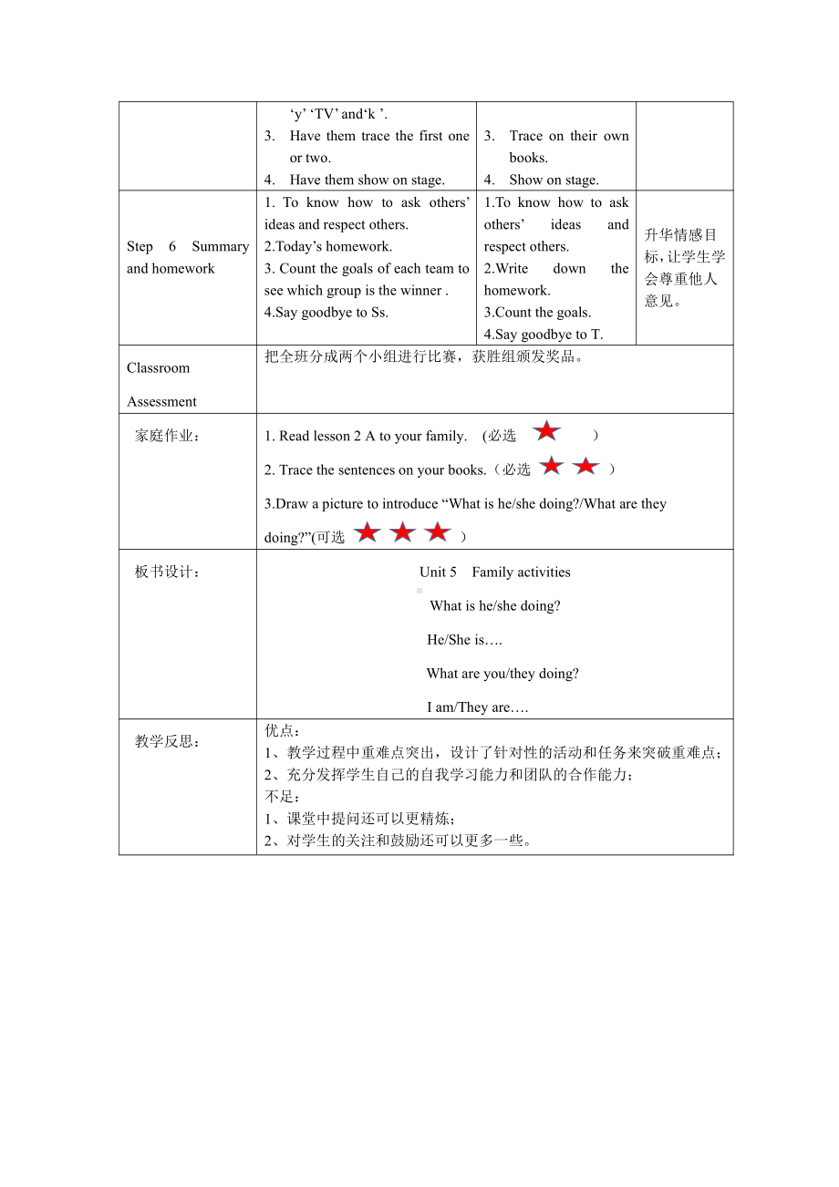 人教版（新起点）三下Unit 5 Family Activities-Lesson 2-教案、教学设计--(配套课件编号：00c07).docx_第3页