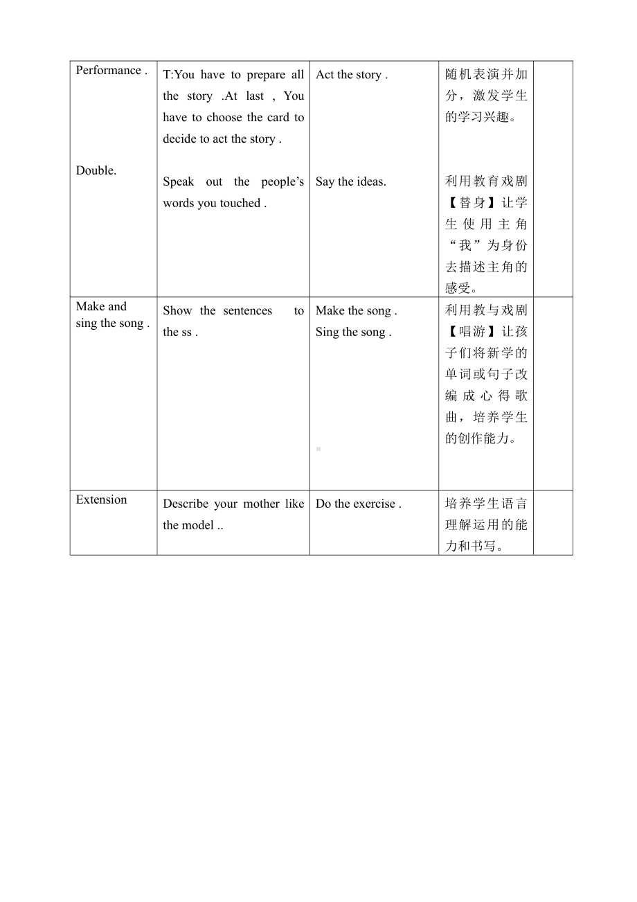 人教版（新起点）三下Unit 4 My Family-Story Time-教案、教学设计--(配套课件编号：94ca8).docx_第3页