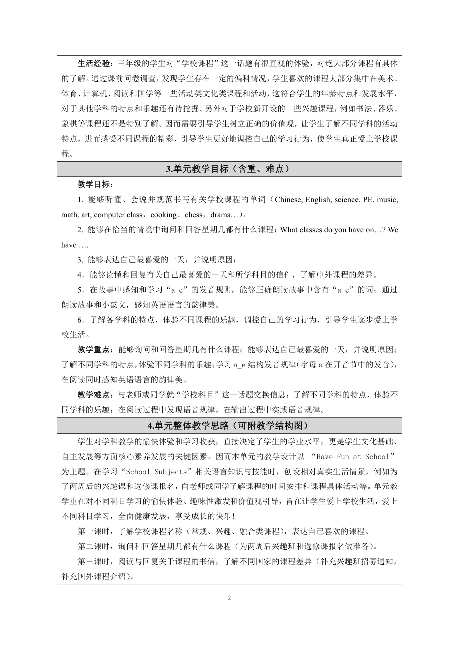 人教版（新起点）三下Unit 1 School Subjects-Let’s Spell-教案、教学设计-公开课-(配套课件编号：902a7).docx_第2页