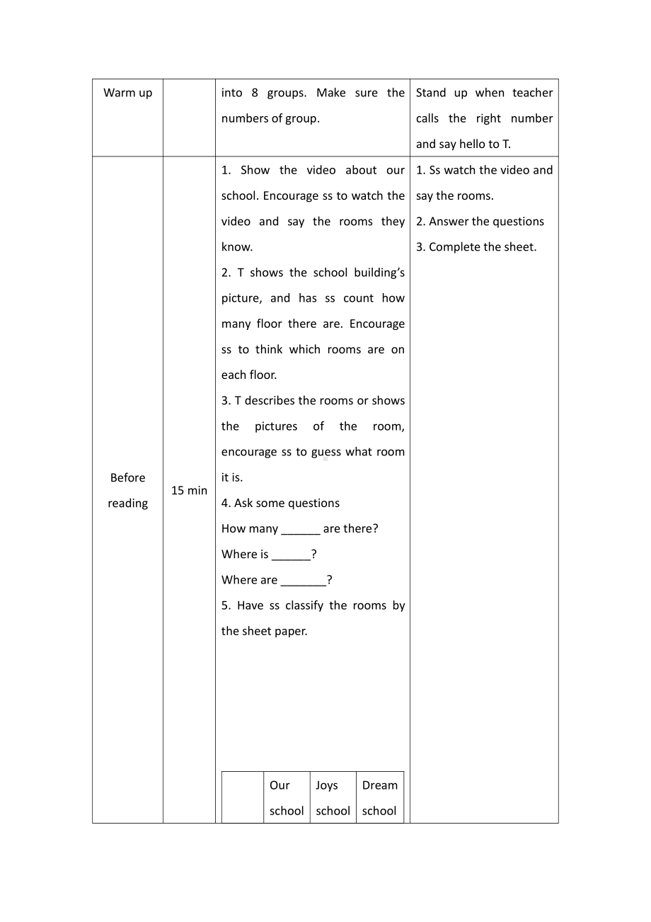 人教版（新起点）三下Unit 2 My School-Lesson 3-教案、教学设计--(配套课件编号：50ee4).doc_第2页