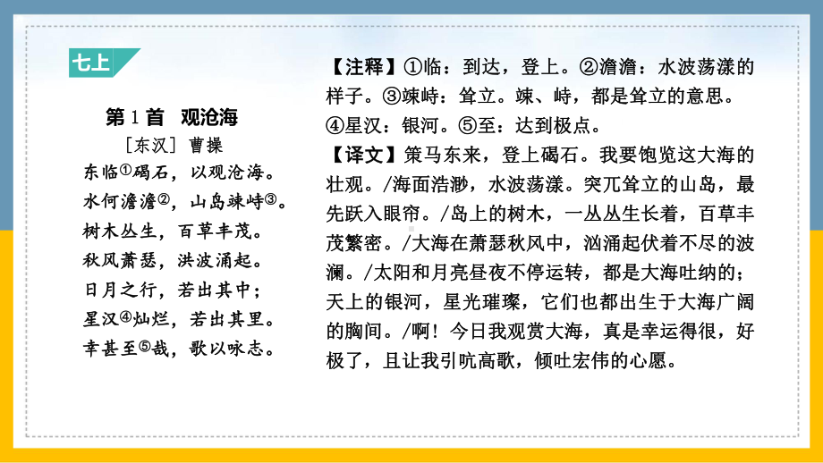 2021版中考语文复习专题古诗词积累（七年级上下册）.pptx_第3页