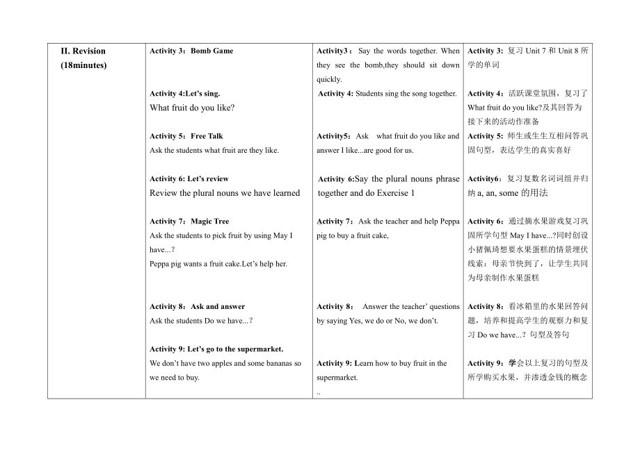 教科版三下Module 7 Let's look back-教案、教学设计--(配套课件编号：522fb).doc_第3页