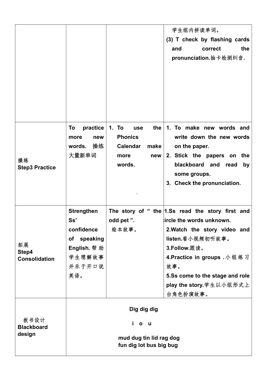 教科版三下Module 1 Colours-Unit 1 I like red-Sound family & Rhyme time-教案、教学设计--(配套课件编号：c07c7).doc_第2页