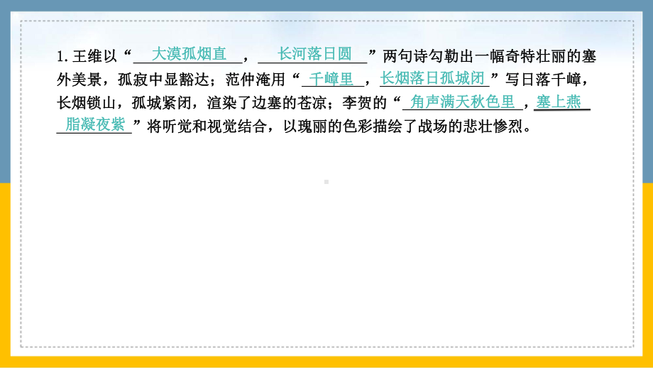 2021版中考语文复习专题古诗词默写.pptx_第3页