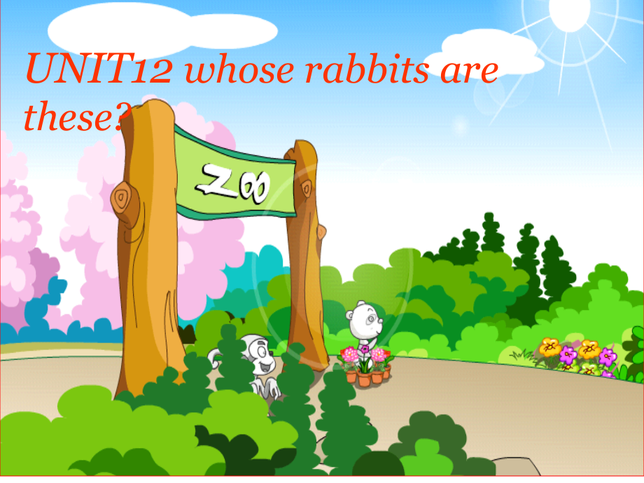 教科版三下Module 6 Pets-Unit 12 Whose rabbits are these -Let's talk-ppt课件-(含教案+视频+素材)--(编号：40155).zip