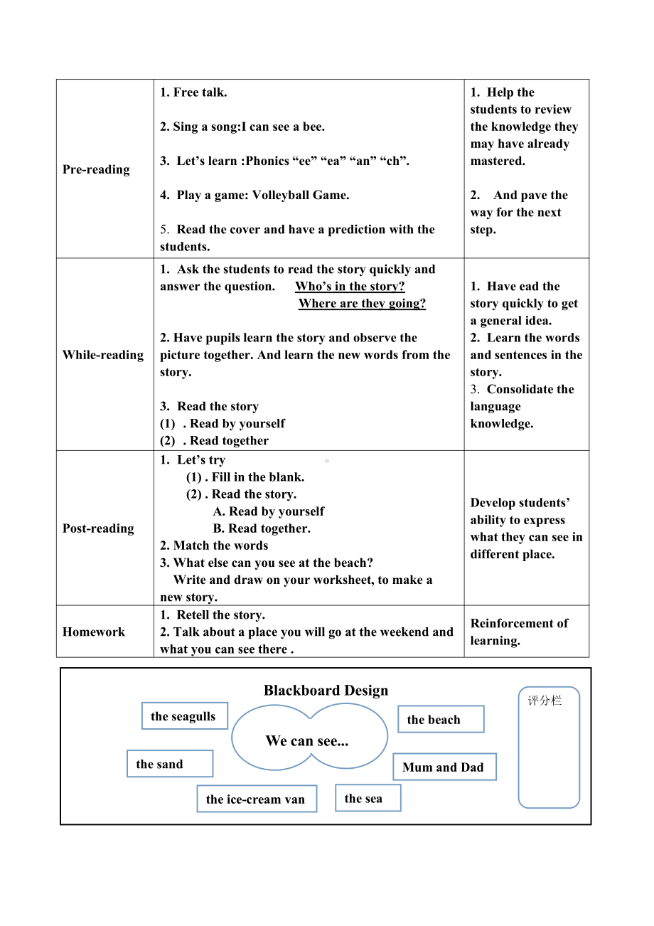 教科版三下Module 2 Positions-Unit 4 Is it in your bag -Story time-教案、教学设计--(配套课件编号：e0184).doc_第2页