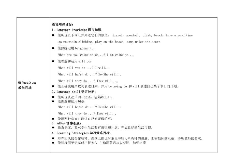 教科版（广州）五下Module 2 Plans-Unit 4 Have a good time in Hainan-Fun with language-教案、教学设计--(配套课件编号：9021a).doc_第2页