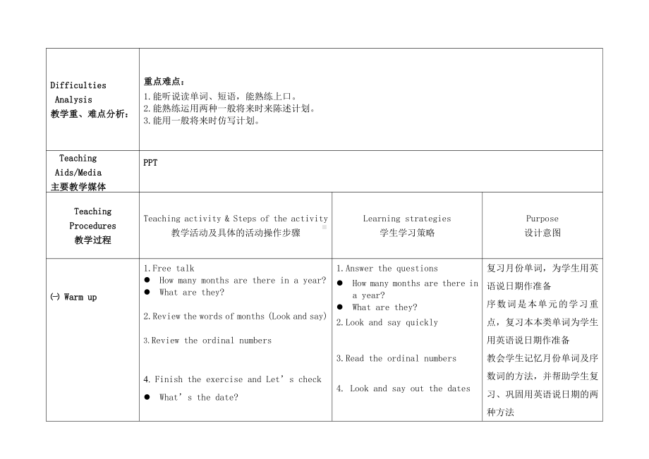 教科版（广州）五下Module 2 Plans-Unit 4 Have a good time in Hainan-Fun with language-教案、教学设计--(配套课件编号：9021a).doc_第3页