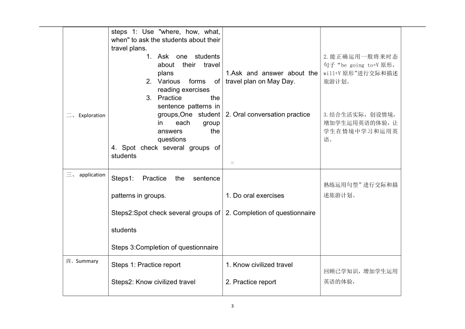 教科版（广州）五下Module 4 Travel-Unit 7 We will go by train-Fun with language-教案、教学设计--(配套课件编号：c3d54).docx_第3页