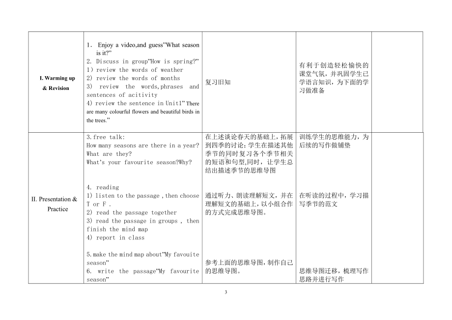 教科版（广州）五下Module 1 Seasons-Unit 1 What's your favourite season -Fun with language-教案、教学设计--(配套课件编号：72ad0).doc_第3页