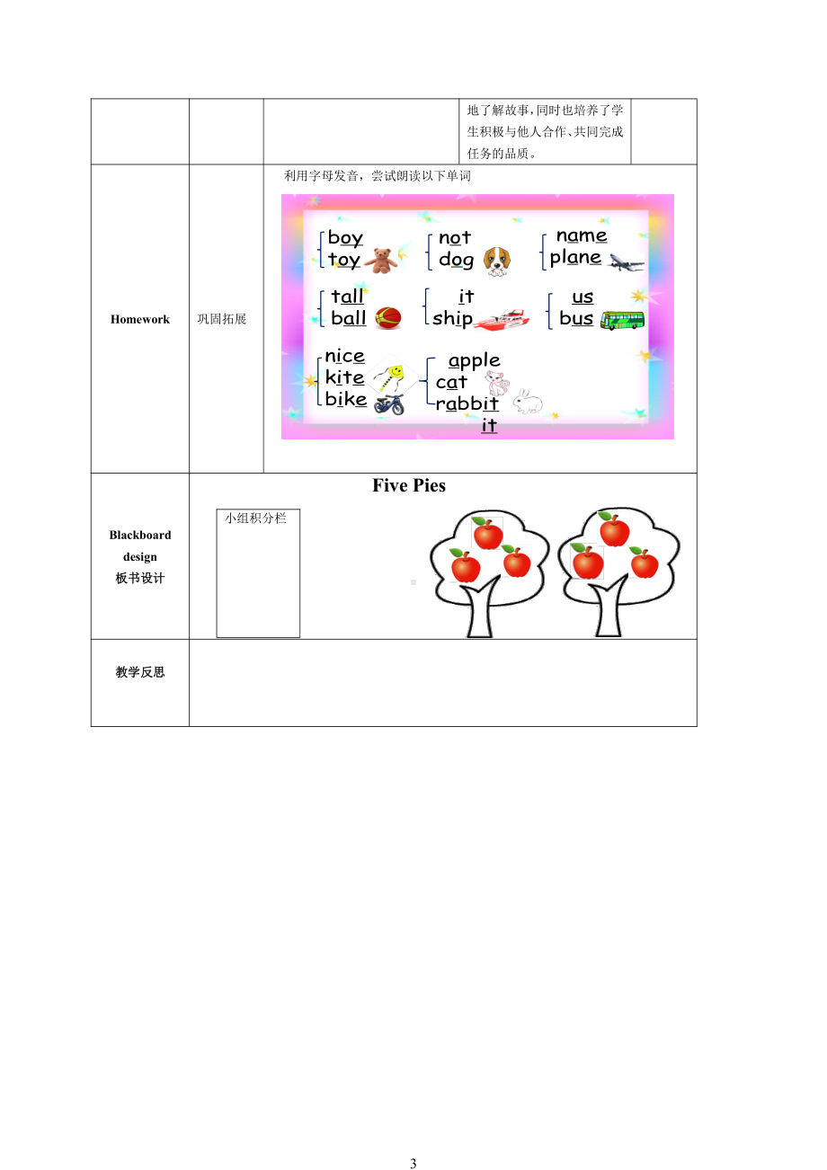 教科版（广州）五下Module 1 Seasons-Unit 1 What's your favourite season -Sound family-教案、教学设计--(配套课件编号：c0411).doc_第3页