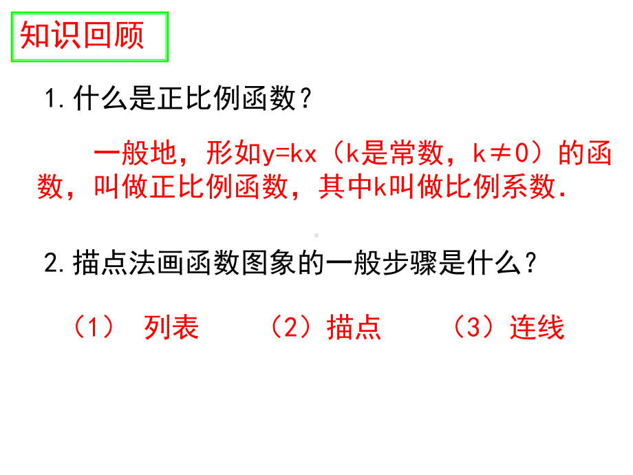 人教版数学八年级（下册）19.2.1正比例函数-课件(21).ppt_第2页