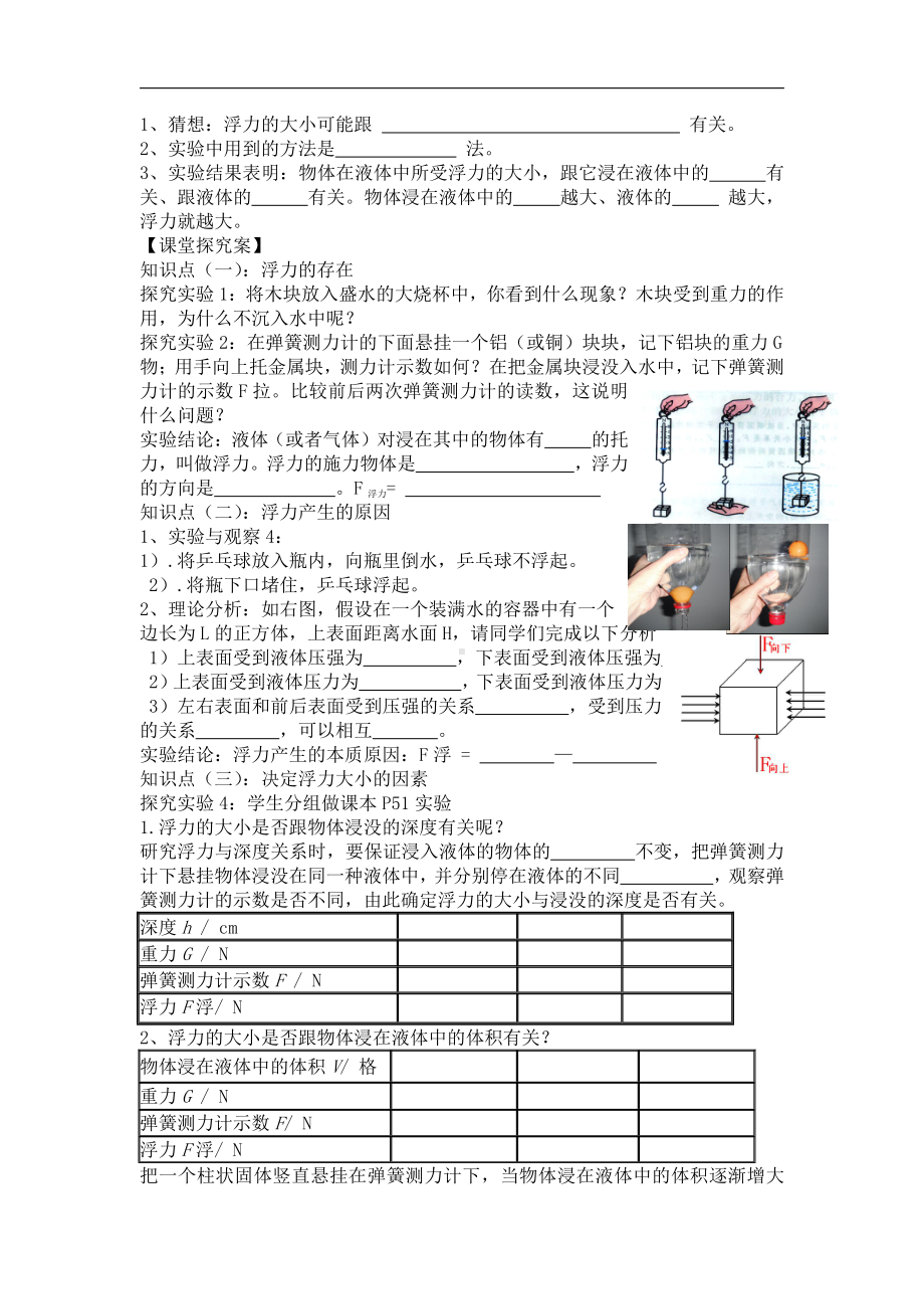 2020-2021学年人教版物理八年级（下册）10.1浮力-教案(22).docx_第2页