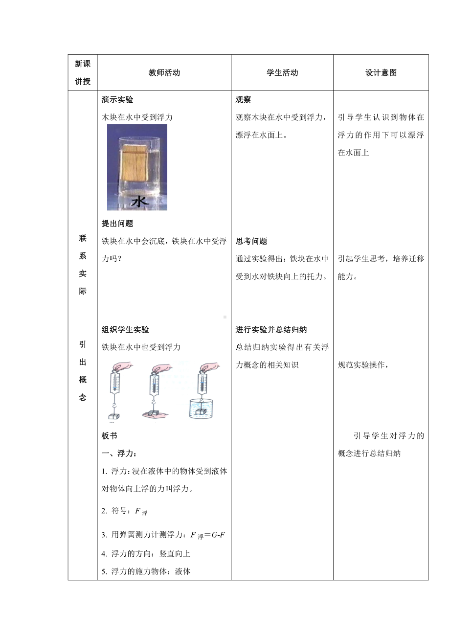 2020-2021学年人教版物理八年级（下册）10.1浮力-教案(12).docx_第2页