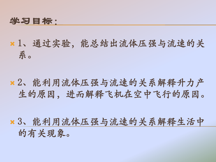 2020-2021学年人教版物理八年级（下册）9.4流体压强与流速的关系-课件(1).ppt_第2页