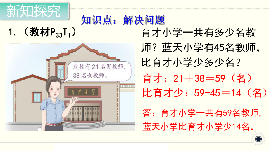 人教部编版二年级数学上册《100以内的加法和减法 连加、连减加、减混合练习课》PPT教学课件.ppt_第2页