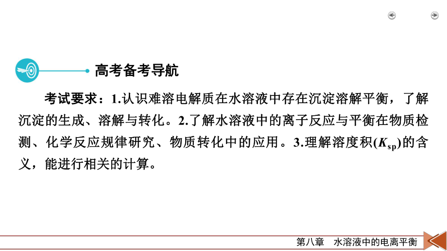 2022届老高考化学（人教版）一轮总复习课件：第24讲　难溶电解质的溶解平衡.pptx_第3页