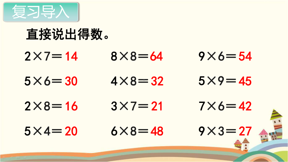 人教部编版二年级数学上册《表内乘法（二）解决问题》PPT教学课件.pptx_第2页