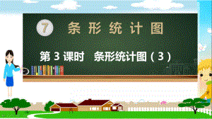 人教部编版四年级数学上册《条形统计图（第3课时）》PPT教学课件.pptx