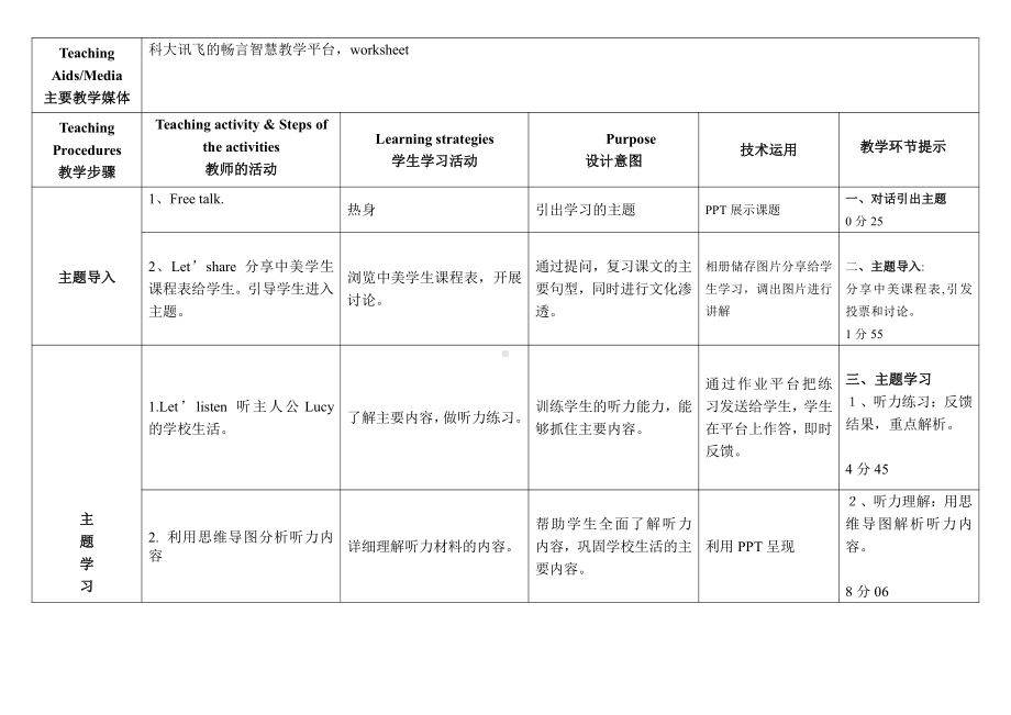 教科版四下-Module 3 Days of the week-Unit 5 What day is today -Let's talk-教案、教学设计--(配套课件编号：e0761).doc_第3页