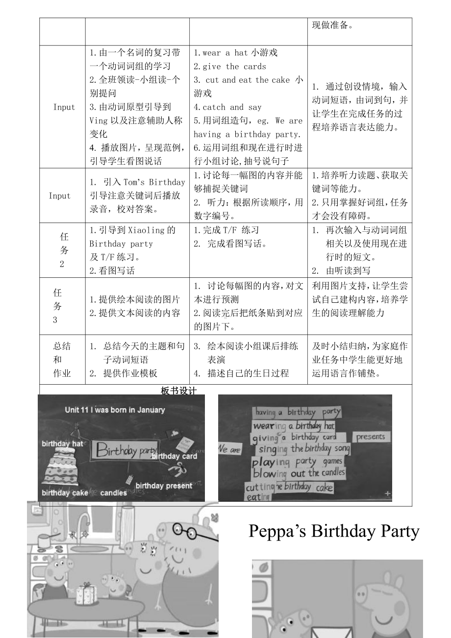 教科版四下-Module 6 Celebrations-Unit 11 I was born in January-Fun with language-教案、教学设计--(配套课件编号：605fb).doc_第2页