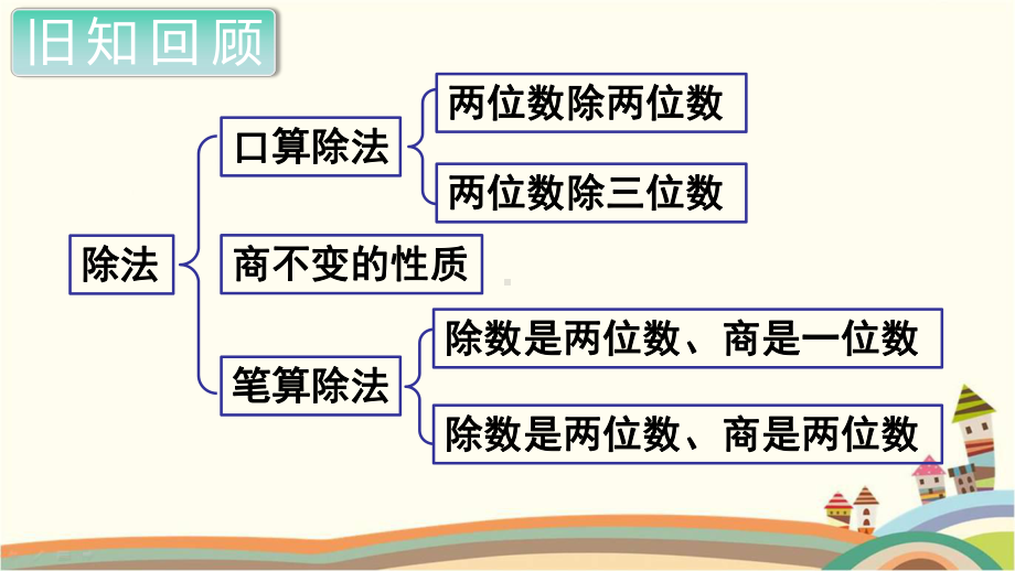 人教部编版四年级数学上册《总复习 乘法和除法》PPT教学课件.pptx_第3页