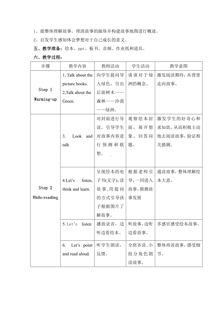 教科版四下-Module 2 Daily routine-Unit 4 When do you have class -Story time-教案、教学设计--(配套课件编号：d16c0).docx_第2页