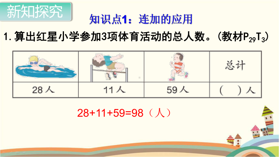 人教部编版二年级数学上册《100以内的加法和减法 加、减混合练习课》PPT教学课件.pptx_第2页