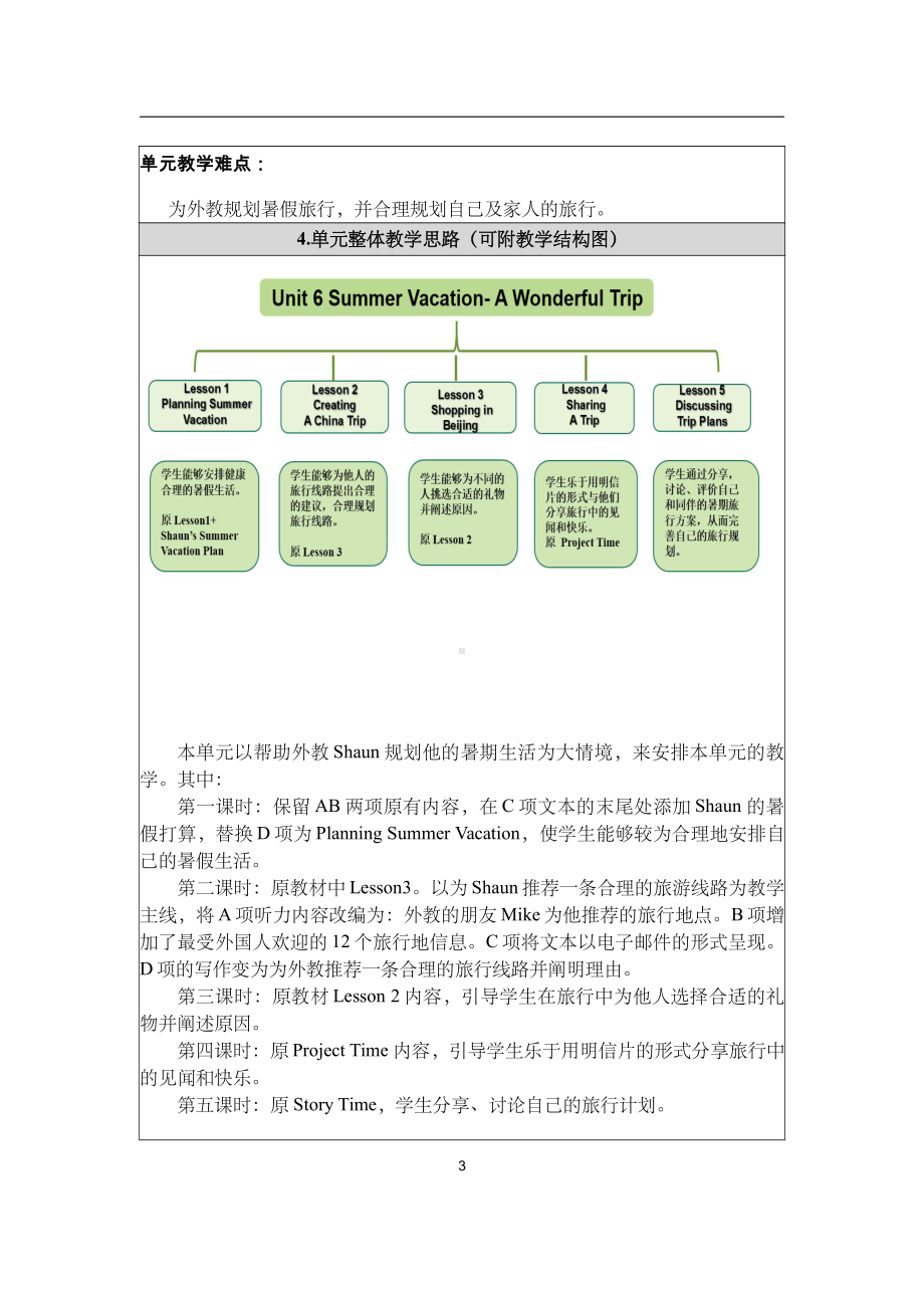 人教版（新起点）六下英语Unit 6 Summer Vacation-Lesson 3-教案、教学设计--(配套课件编号：b0685).docx_第3页