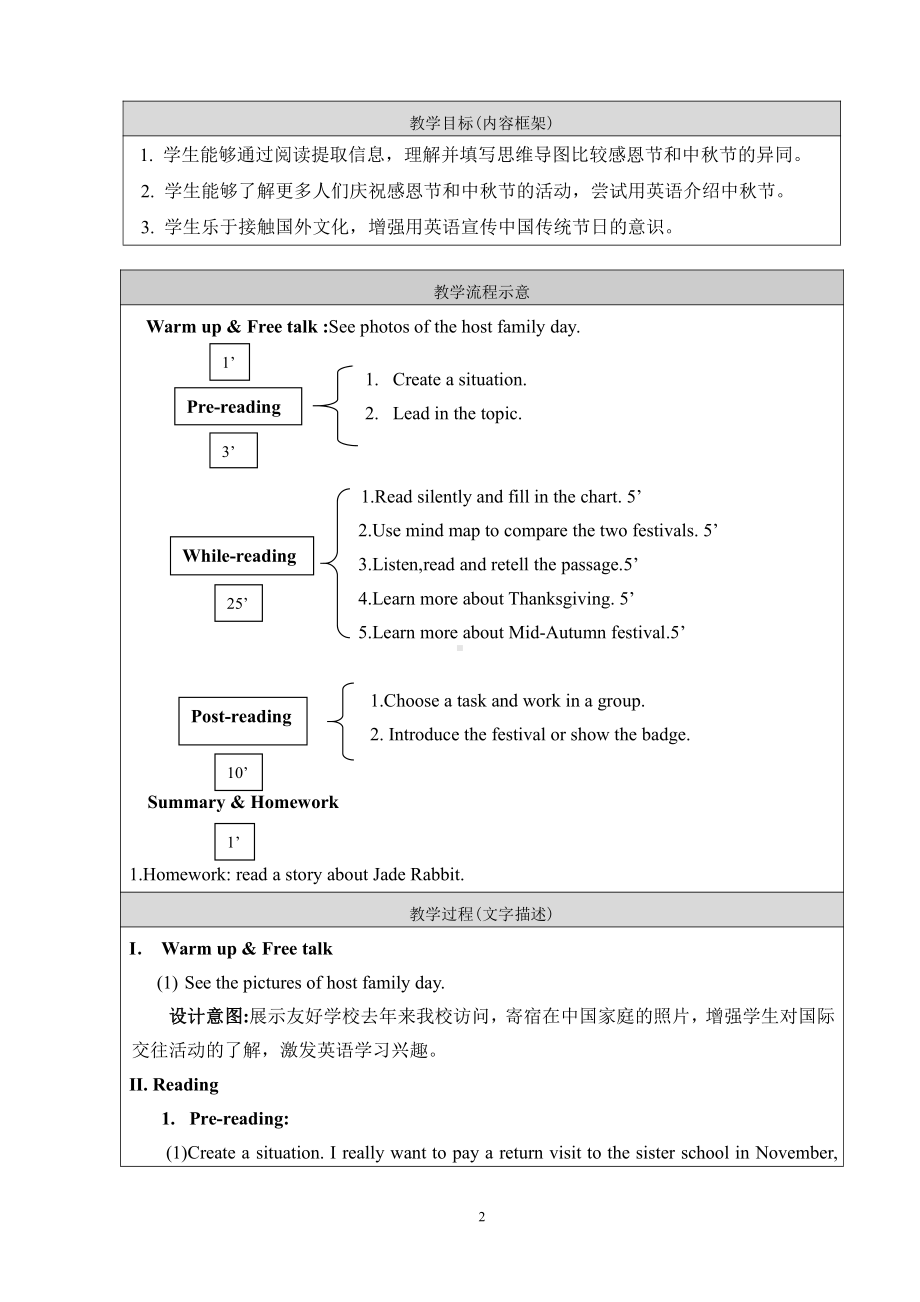 人教版（新起点）六下英语Unit 4 Free Time-Lesson 2-教案、教学设计--(配套课件编号：f00e2).doc_第2页